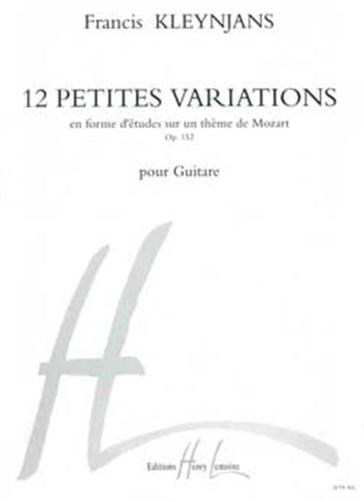 Petites variations Op.152